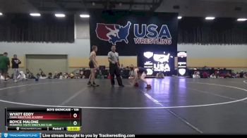 106 lbs Champ. Round 1 - Royce Malone, Monrovia Youth Wrestling Club vs Wyatt Eddy, Chain Wrestling Academy