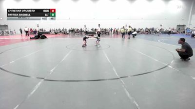 56 lbs Rr Rnd 3 - Christian DaQuisto, Mat Assassins Black - EL vs Patrick Bagnell, Mat Warriors Black - EL