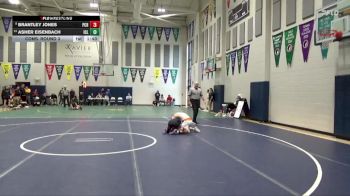 126 lbs Cons. Round 3 - Asher Eisenbach, Iowa City, Liberty vs Brantley Jones, Prairie, Cedar Rapids