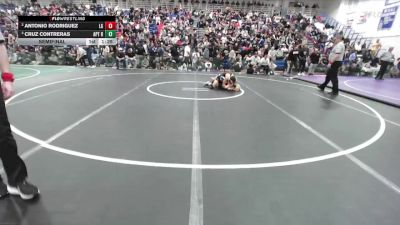 Boys 126 lbs Semifinal - Cruz Contreras, Aptos Boys vs Antonio Rodriguez, Los Gatos Boys