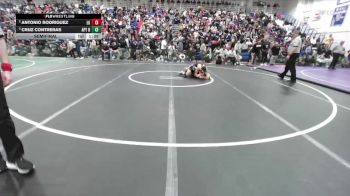 Boys 126 lbs Semifinal - Cruz Contreras, Aptos Boys vs Antonio Rodriguez, Los Gatos Boys
