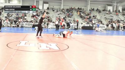 138 lbs Consi Of 128 #2 - Jackson Dalessio, MA vs Tigh Coyle, PA