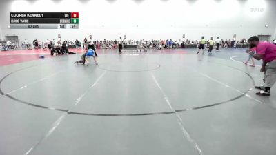 80 lbs Rr Rnd 1 - Cooper Kennedy, The Hunt WC Orange - EL vs Eric Tate, Beat The Streets Baltimore - EL