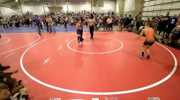 80 lbs Consi Of 8 #2 - Kash Walters, Morris Wrestling Association vs Christian Garcia, Checotah Matcats