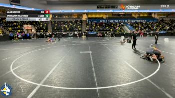 150 lbs Cons. Round 1 - Lane Jones, Basehor-Linwood HS vs Jameson Warren, Staley