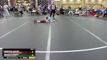 48 lbs Semifinal - Braedyn Smartt, Tribe Wrestling Club vs Kingston Archey, Higher Calling Wrestling Club