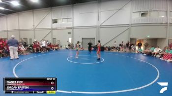 100 lbs Placement Matches (8 Team) - Bianca Eide, Minnesota Blue vs Jordan Epstein, Georgia Blue