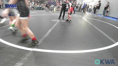 61 lbs Consi Of 8 #2 - Hudson Riley, Redskins Wrestling Club vs Tim Burke, Choctaw Ironman Youth Wrestling