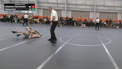 64 lbs Round 2 (6 Team) - Remington Pierzynowski, Meridian Maniacs vs Roman Wolf, Aurora Wrestling