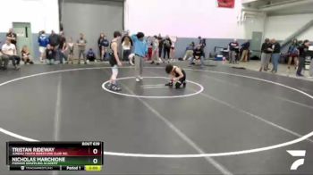 113 lbs Round 1 - Tristan Rideway, Juneau Youth Wrestling Club Inc. vs Nicholas Marchione, Pioneer Grappling Academy