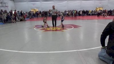 48 lbs Quarterfinal - Cohen Brannan, Monkton vs Brody Bowers, Ford City