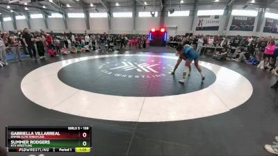 138 lbs 1st Place Match - Summer Rodgers, NTX Wrestling vs Gabriella Villarreal, Empire Elite Wrestling