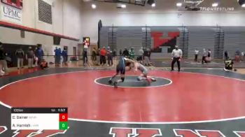 132 lbs Semifinal - Clay Gainer, Hempfield vs Arik Harnish, Lampeter Strasburg