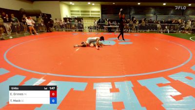 124 lbs Consi Of 8 #2 - Emma Grimes, PA vs Ty Mack, SC