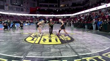 125 lbs Champ. Round 1 - Shaelie Hansen, Rocky Mountain vs Ava Williams, Bishop Kelly