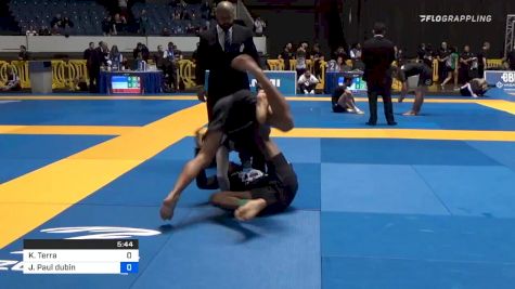 Kim Terra vs Joshua Paul Dubin 2019 World IBJJF Jiu-Jitsu No-Gi Championship