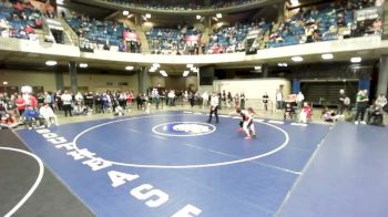 100 lbs Cons. Round 5 - Esme Grugel, Dundee-Crown vs Claire Stokes, Marist