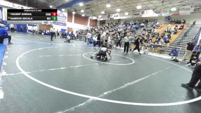 120 lbs Semifinal - Yousef Jubrail, Chaminade vs Samson Escala, Mayfair