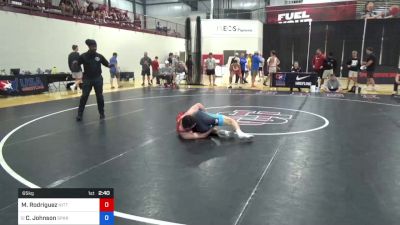 65 kg Round Of 64 - Matthew Rodriguez, Nittany Lion Wrestling Club vs Cameron Johnson, Spar Wrestling Academy