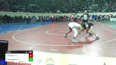 113 lbs Quarterfinal - Tohmi Carney, CowTown Elite vs Kale Daughtery, Westmoore