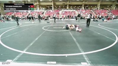 75 lbs Cons. Semi - Lilo Gebara, Greater Heights vs Kyleigh Danielson, Texas Elite