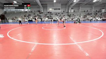 110 lbs Rr Rnd 2 - Blake Sokolowski, Mat Warriors Stars vs Slade Horwat, Micky's Minions Blue