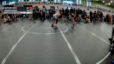 92 lbs Round 3 (6 Team) - Hudson Pefinis, Misfits United vs Matthew Smith, MF Purge