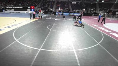 138 lbs Quarterfinal - Jada Lee, Monroe-Woodbury vs Makenzie Harbour, Shenendehowa