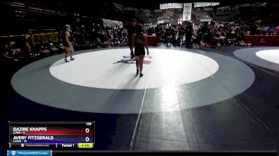 119 lbs Round 2 (4 Team) - Dazire Knapps, SJWA vs Avery Fitzgerald, CVWA