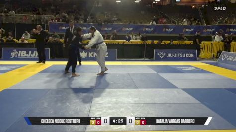 Natalia Vargas Barrero vs Chelsea Nicole Restrepo 2026 Pan Jiu Jitsu IBJJF Championship