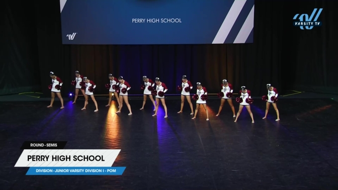 Perry High School [2025 Junior Varsity Division I - Pom Semis] 2025 UDA ...