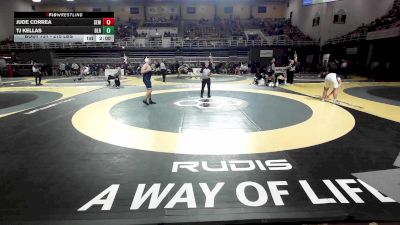 215 lbs Quarterfinal - Jude Correa, Wyoming Seminary vs Tj Kellas, Blair Academy