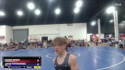 130 lbs Placement Matches (8 Team) - Cayden Neisen, Minnesota Blue vs Limoni Matakaiongo, Utah