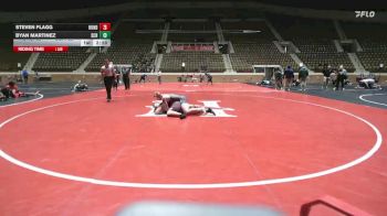 285 lbs Round 5 (10 Team) - Steven Flagg, Huntingdon vs Byan Martinez, Schreiner