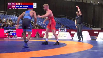 74 kg Semifinal - Kyle Dake, USA vs Anthony Montero, VEN