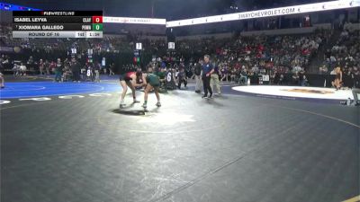 140 lbs Round Of 16 - Isabel Leyva, Clayton Valley (NC) vs Xiomara Gallego, Poway (SD)