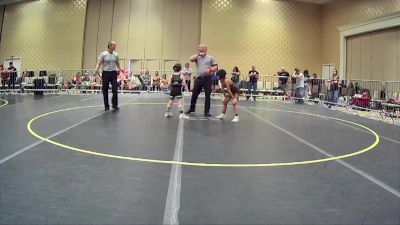 53 lbs Round Of 16 - Jorge Rojo, Los Bandidos vs Blake Worden, Gold Rush Wr Ac