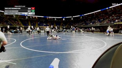 70 lbs Round Of 32 - Dallas Donmoyer, Garnet Valley vs Nico Schneider, Montour