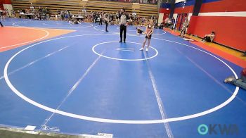 76 lbs Consi Of 4 - Teddy Mendenhall, Tahlequah Wrestling Club vs Brodie Swan, Barnsdall Youth Wrestling