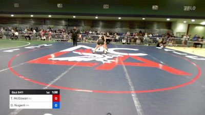 132 lbs Round Of 16 - Taina McGowan, NJ vs Daniella Nugent, MA