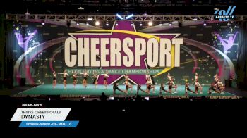 Thrive Cheer Royals - Dynasty [2025 L4 Senior - D2 - Small - C Day 2] 2025 CHEERSPORT National All Star Cheerleading Championship