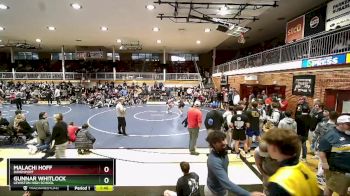 144 lbs Cons. Round 7 - Malachi Hoff, Davenport vs Gunnar Whitlock, Lewiston High School