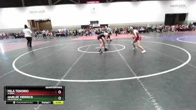 110B Quarterfinal - Mila Tenorio, Yukon vs Harlee Merrick, Frontenac HS