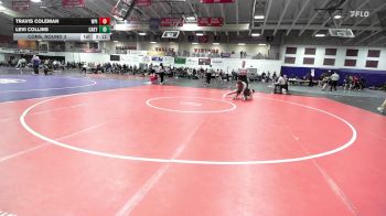 165 lbs Cons. Round 3 - Levi Collins, Campbellsville (Ky.) vs Travis Coleman, William Penn (Iowa)