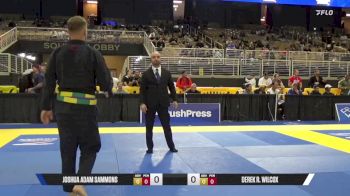 Derek R. Wilcox vs Joshua Adam Sammons 2025 Pan Jiu Jitsu IBJJF Championship
