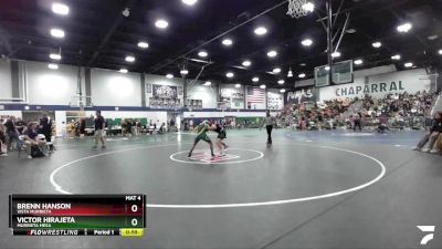 132 lbs Cons. Semi - Victor Hirajeta, Murrieta Mesa vs Brenn Hanson, Vista Murrieta