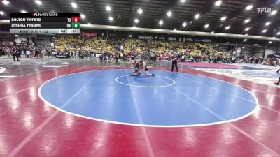 132 lbs Cons. Round 2 - Colton Tippets, Team Champs vs Joshua Ternes, Beulah Wrestling