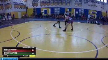 106 lbs Quarterfinal - Evan Martinez, SOWA vs Robert Albert, Cape Coral