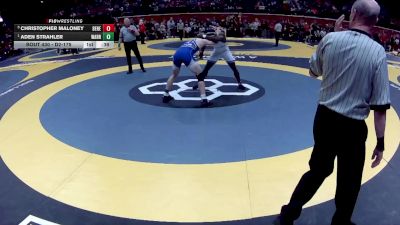 D2-175 lbs Cons. Semi - Aden Strahler, Warren vs Christopher Maloney, Benedictine