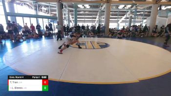 157 lbs Cons. Round 4 - Leon Bleess, Serra HS vs Tyson Tran, Livermore Elite WC